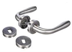 MANIGLIA IN ALLUMINIO AGNONE ROS. 45 FORO CILINDRO CROMSAT
