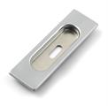 *MANIGLIA IN OTTONE AD INCASSO QUADRATA CON FORO CROMSAT