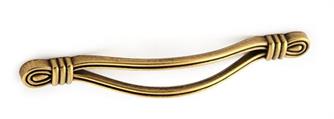 MANIGLIA IN STILE INT.96MM BRONZO ANTICO