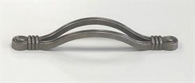 MANIGLIA IN STILE INT.128MM ARGENTO ANTICO