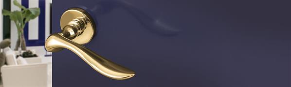 MANIGLIA PER FINESTRA SERIE ROMA DK BRONZATO