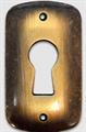 BOCCHETTA PER MOBILI IN ZAMA MM.40 ORO LUC.