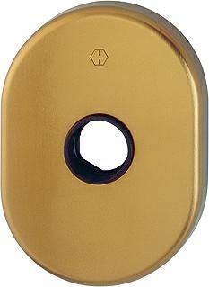 BOCCHETTA FORO MANIGLIA IN ALLUMINIO BRONZO ANOD.