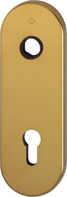 PLACCA ALLUMINIO MANIGLIA/Y BRONZO ANOD