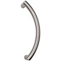MANIGLIONE NAPOLI ACCIAIO INOX 32 MIS.380*350 BIANCO