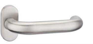 MANIGLIA SERIE ETNA ROSETTA STRETTA ACCIAIO INOX 304