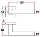 MANIGLIA SERIE STROMBOLI ACCIAIO INOX 304
