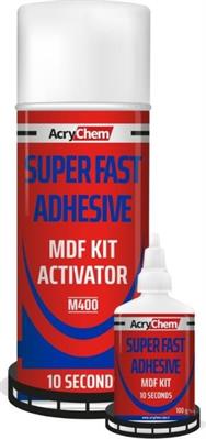 SUPER ADESIVO RAPIDO 50 ML CON ATTIVATORE 200 ML