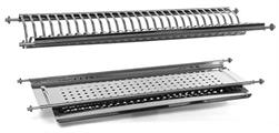 SCOLAPIATTI A MOLLA 86CM ACCIAO INOX