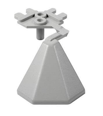 ANGOLO ESTERNO 90ø PER ALZATINA GRIGIO