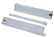CASSETTO IN METALLO CON GUIDE H.118x400MM GRIGIO