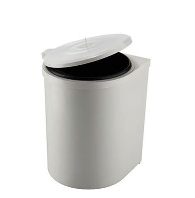 PATTUMIERA IN PLASTICA CON COPERCHIO