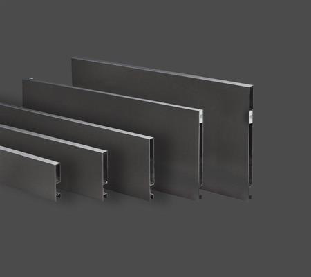 SET SPONDINE VIONARO 121X450 MM GRIGIO SCURO