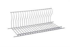 SCOLAP. 116CM CROMO PROTET. C/GRIGLIA VERT.