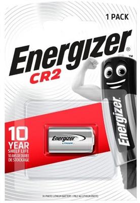 BLISTER 1 BATTERIA CR2 LITIO PER APPARECCHI FOTOGRAFICI