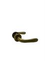 MANIGLIA IN ALLUMINIO SERIE AGNONE ROSETTA 45 ORO SATINATO