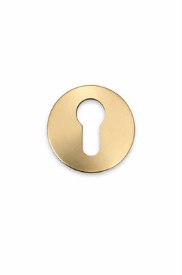 BOCCHETTA TONDA FORO CILINDRO ORO SATINATO