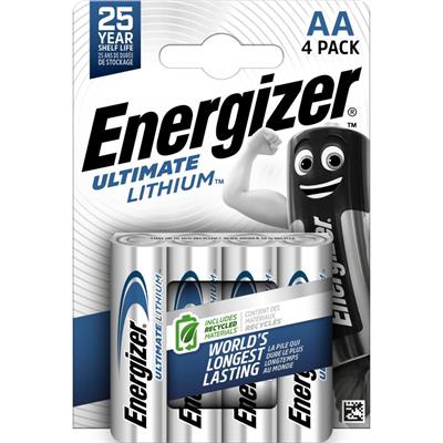 BLISTER 4 BATTERIE AA LITIO