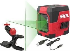 LIVELLA LASER A CROCE (VERDE) SKIL 1912 AA