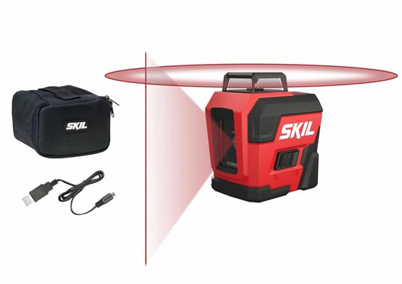 LIVELLA LASER A CROCE A 360° SKIL 1960 DA