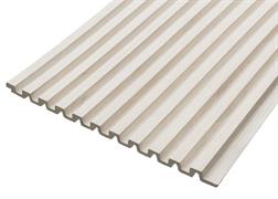 PANNELLO KYOTO POLIS. 2650x240mm BIANCO CON VENATURE LEGNO