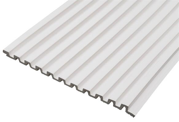 PANNELLO KYOTO IN POLISTIRENE 2650x240mm BIANCO