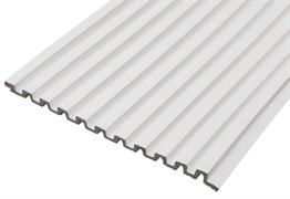 PANNELLO KYOTO IN POLISTIRENE 2650x240mm BIANCO