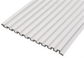 PANNELLO KYOTO IN POLISTIRENE 2650x240mm BIANCO