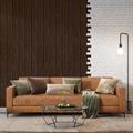 PANNELLO NARA POLIS. 2650x240mm MARRONE SCURO EFFETTO PIETRA