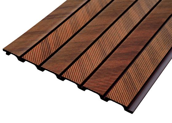 PANNELLO KOBE POLIS. 2650x240mm LEGNO CHIARO RIGHE DIAGONALI