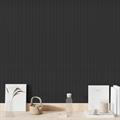 PANNELLO KOBE POLIS. 2650x240mm GRIGIO SCURO RIGHE DIAGONALI