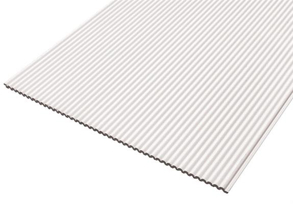 PANNELLO TOKYO IN POLISTIRENE 2650x300mm BIANCO PURO