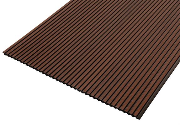 PANNELLO HIROSHIMA IN POLISTIRENE 2650x300mm MARRONE LEGNO