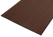 PANNELLO HIROSHIMA IN POLISTIRENE 2650x300mm MARRONE LEGNO