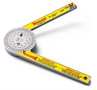 GONIOMETRO ANGOLARE IN PLASTICA ROBUSTA DA 175 MM