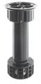 PIEDINO IN ABS H.15cm NERO