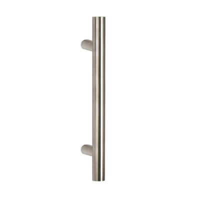 MANIGLIONE AGROPOLI ACCIAIO INOX 30 MIS.500*300 NERO OPACO