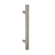 MANIGLIONE AGROPOLI ACCIAIO INOX 30 MIS.500*300 NERO OPACO