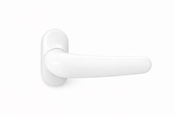 MANIGLIA PER INFISSI IN ALLUMINIO BIANCO RAL 9016