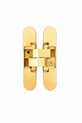 CERNIERA INVISIBILE REGOLABILE ORO SATINATO CHIARO
