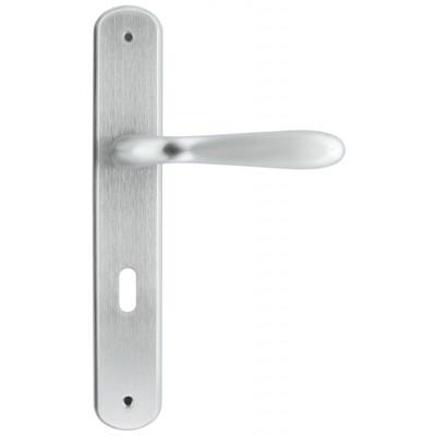 MANIGLIA SERIE AMALFI C/PLACCA IN ALLUMINIO 70 ORO