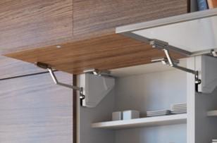 SISTEMA DI APERTURA ANTA A RIBALTA SIST.FORTE LATO SINISTRO