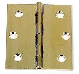 CERNIERA A LIBRO IN OTTONE FRESATO 50X40 ORO