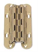 *CERNIERA INVISIBILE IN OTTONE APERTURA 180ø 41X46 ORO