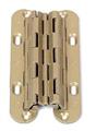 *CERNIERA INVISIBILE IN OTTONE APERTURA 180ø 41X46 ORO