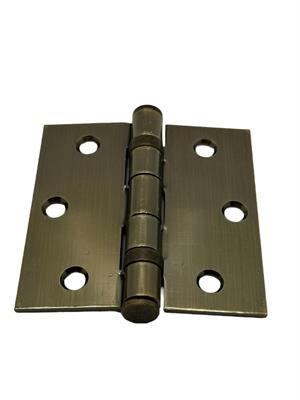 CERNIERA IN OTTONE 3*3 BRONZATA