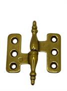 CERNIERA IN OTTONE ALI PIANE 65X55 DX ORO