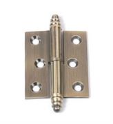 CERNIERA IN OTTONE ALI PIANE 50X40 DX BRONZATA