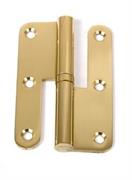 CERNIERA A LIBRO IN OTTONE 100X65 SX ORO