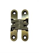 CERNIERA INVISIBILE IN ZAMA 45X13 BRONZATA